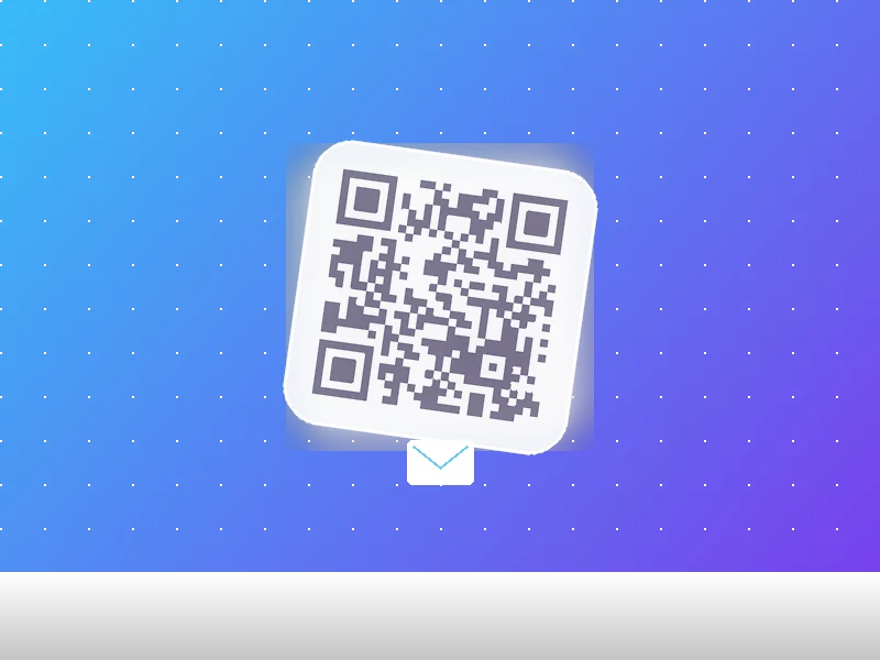 Wirtualny kod QR — widok główny